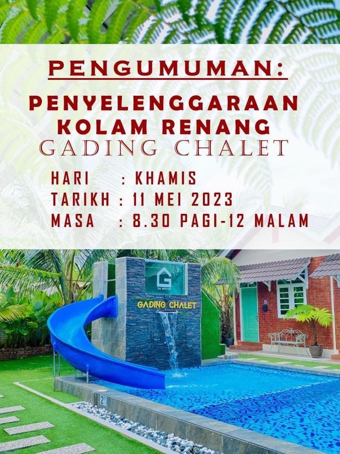 Gading Chalet Kuala Terengganu Exterior foto